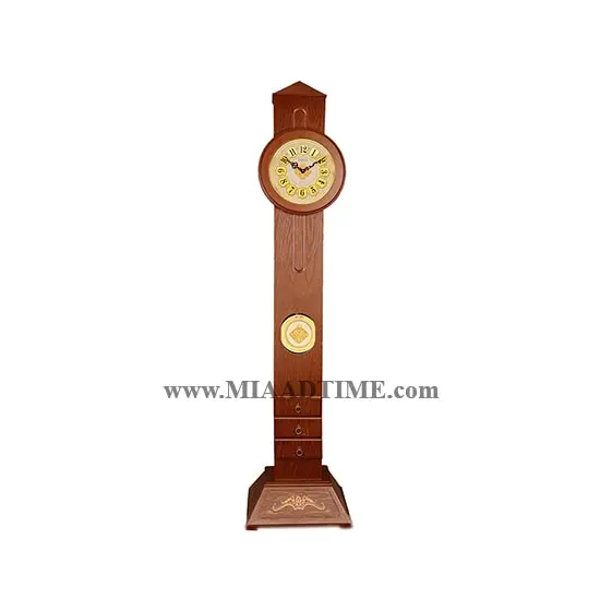 ساعت کنار سالنی لوتوس گردویی مدل دنیل DANIELE XL-312-WAL خرید اینترنتی ساعت ایستاده مدرن