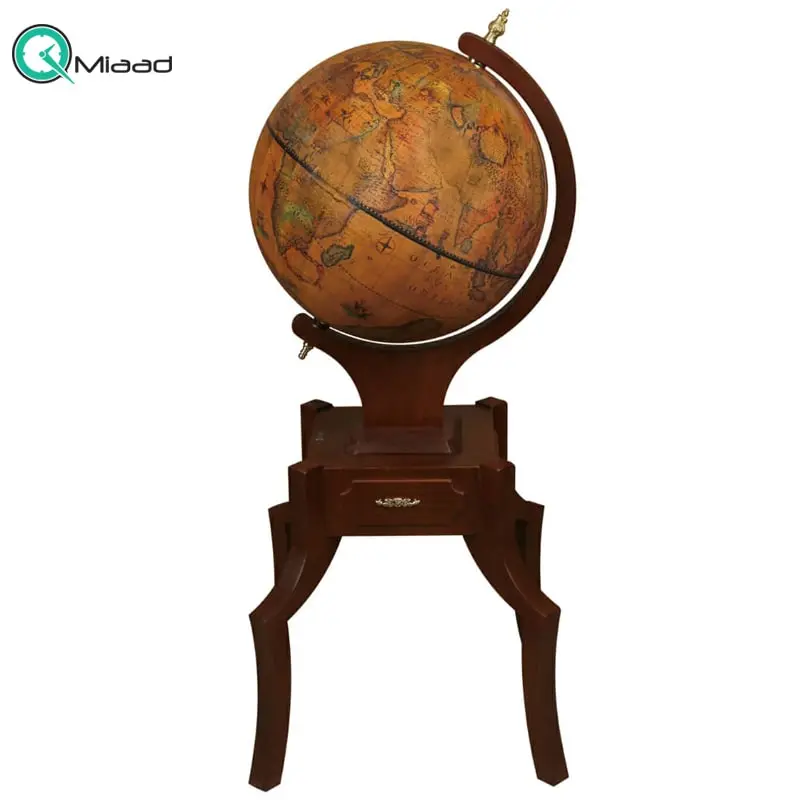 کره زمین چرخشی لوتوس مدل DORIS کد GL-9802 دکوری شیک