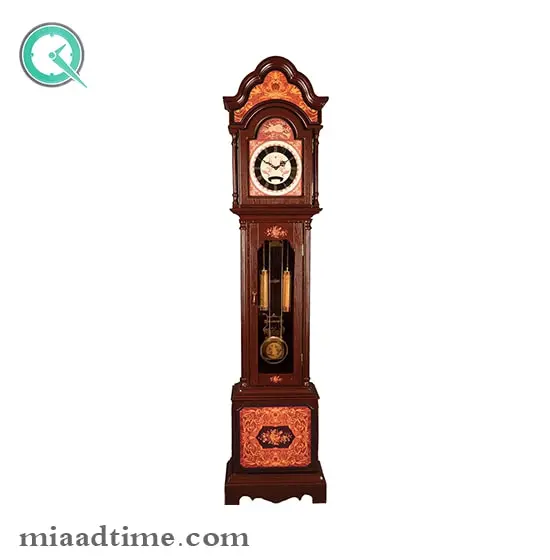 ساعت ایستاده چوبی معرق لوتوس LOTUS مدل فلورانس FLORENCE-XL230 ساعت ایستاده