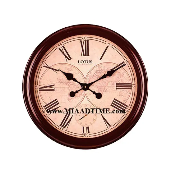 ساعت دیواری فلزی لوتوس مدل ردلندز Redlands-16001 ساعت دیواری فانتزی
