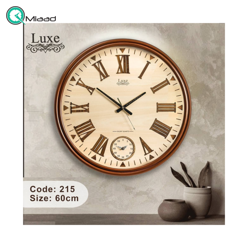 خرید ساعت دیواری برند لوکس 215 با تنوع رنگی