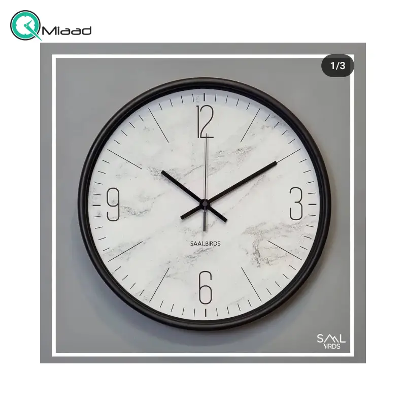 ساعت دیواری خلاقانه مدل 6، ساعت دیواری اقتصادی و خلاقانه سایز 32 سانت، دارای محافظ شیشه، موتور آرامگرد تایوانی با صفحه زیبا و خوانا، دارای تنوع طرح و رنگ ساعت دیواری