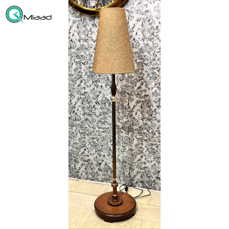 آباژور و چراغ خواب چوبی اُپال مدل 1334