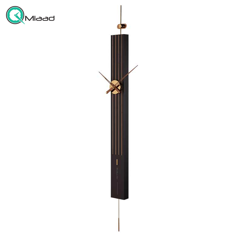 ساعت دیواری مدرن لاکوی کد WMC-1501 رنگ مشکی