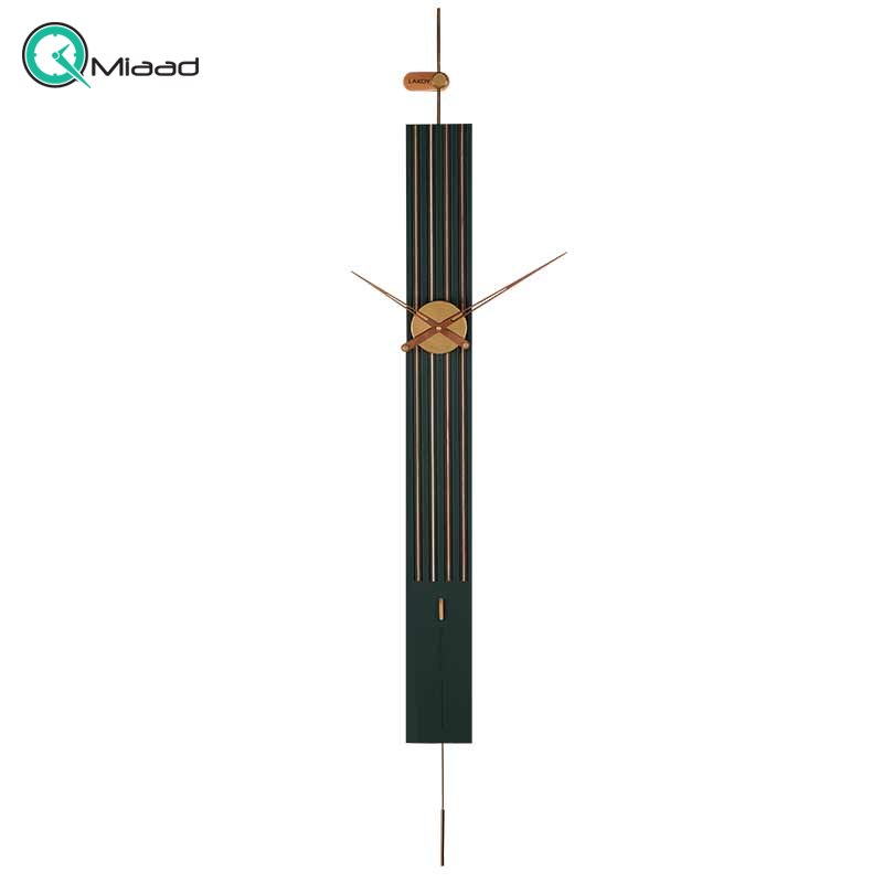 ساعت دیواری مدرن لاکوی کد WMC-1501 رنگ سبز