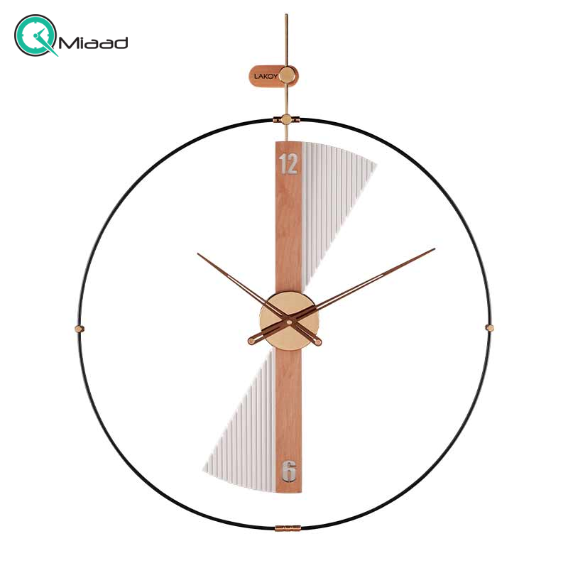 ساعت دیواری مدرن لاکوی کد WMC-15012 رنگ سفید