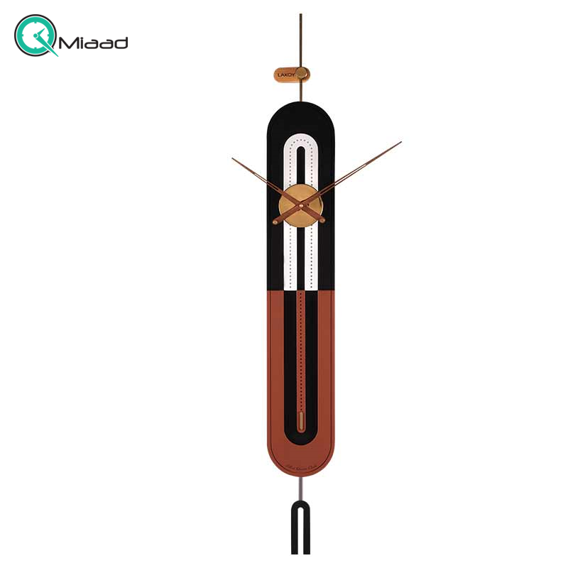 ساعت دیواری مدرن لاکوی کد WMC-1502 رنگ نارنجی