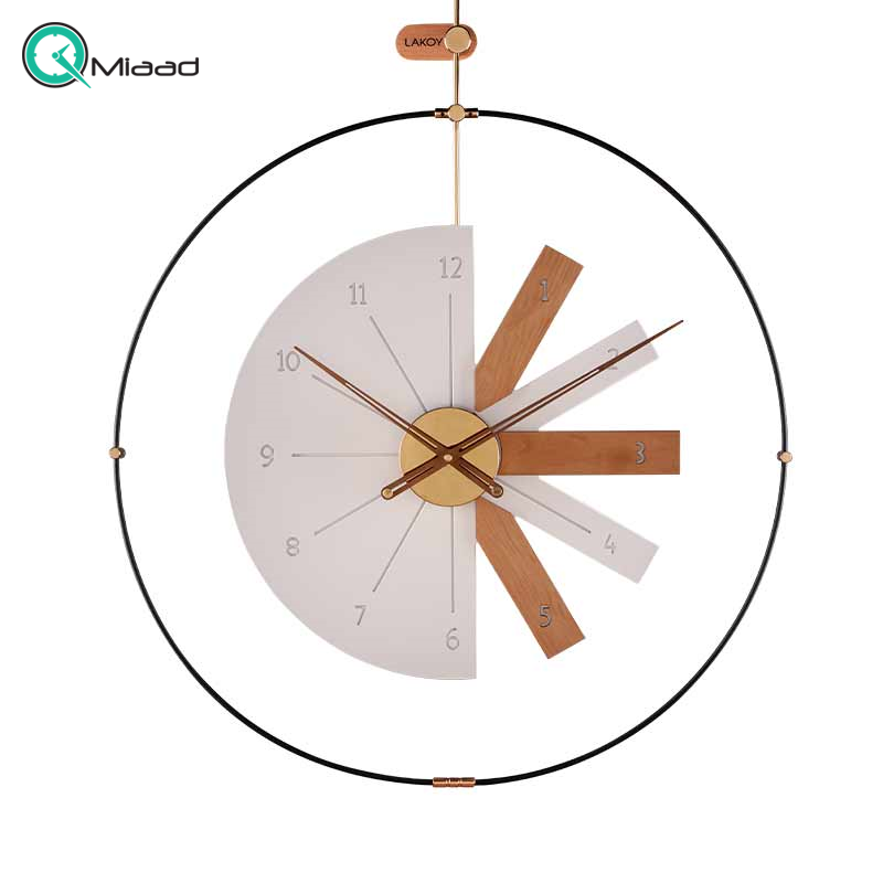 ساعت دیواری مدرن لاکوی کد WMC-15013 رنگ سفید