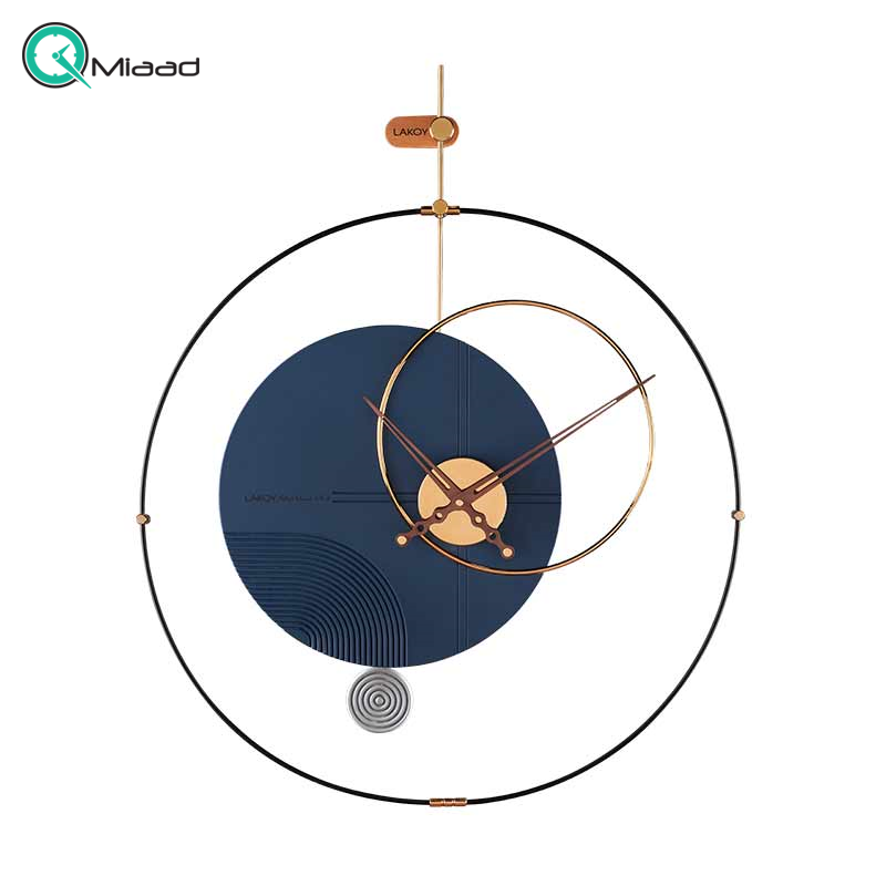 ساعت دیواری لاکوی کد WMC-15019 رنگ آبی