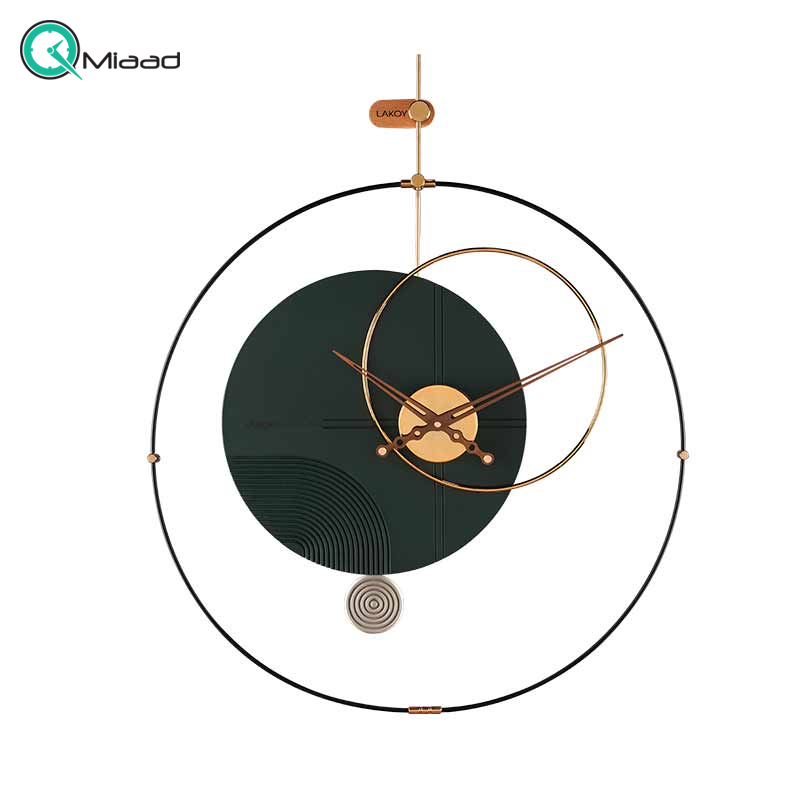 ساعت دیواری لاکوی کد WMC-15019 رنگ خاکستری