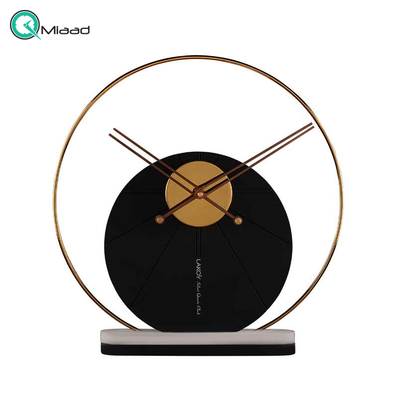 ساعت رومیزی فلزی لاکوی مدل WMT-1530 رنگ مشکی