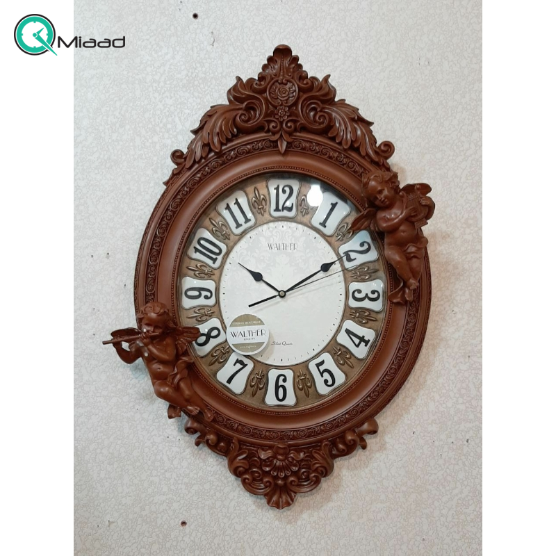 ساعت دیواری پلی رزین والتر کد 803