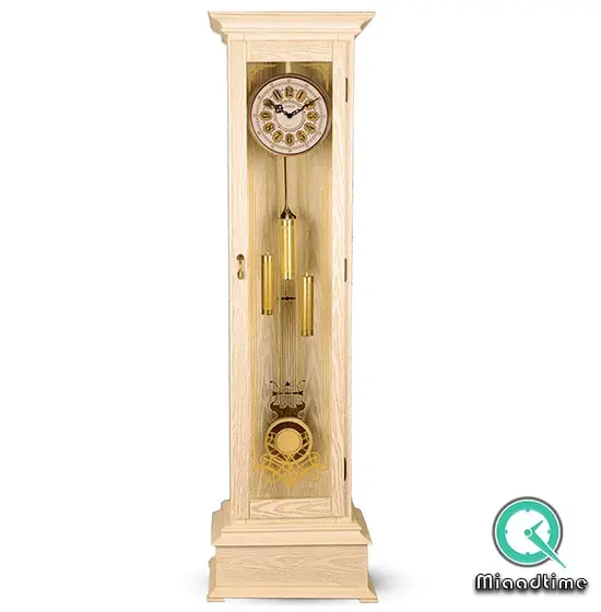 ساعت ایستاده چوبی کلاسیک لوتوس نسکافه ای مدل ANTONIO XL-221-NE قیمت ساعت ایستاده کلاسیک