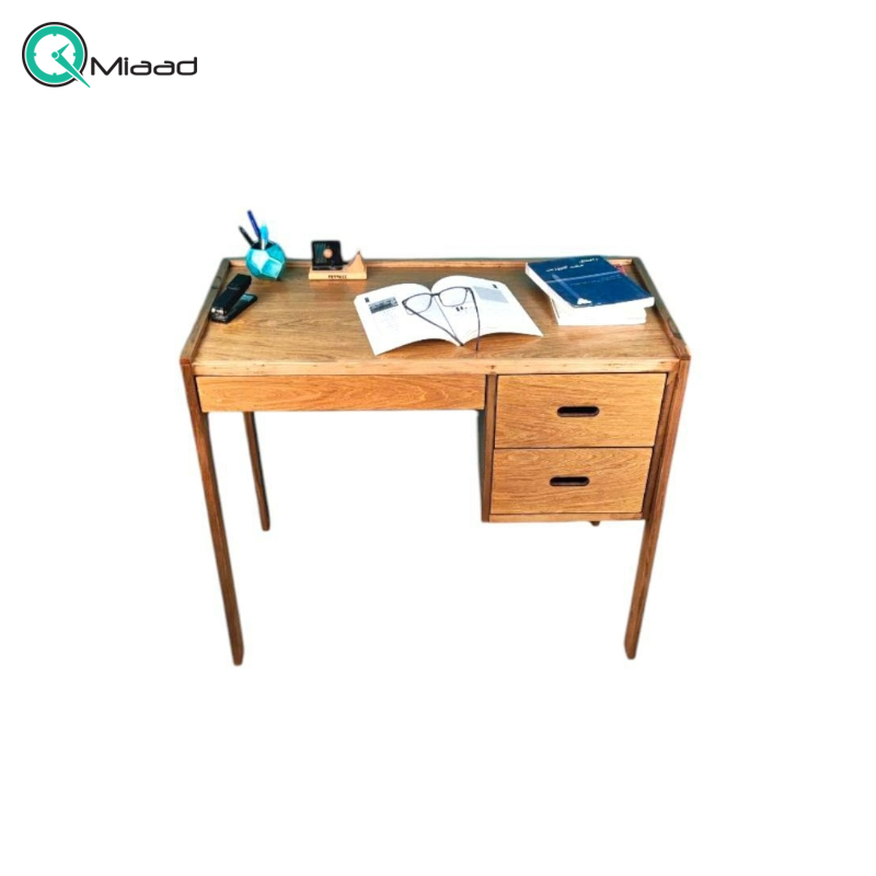 میز تحریر چوبی مدل MI04030 رنگ قهوه ای