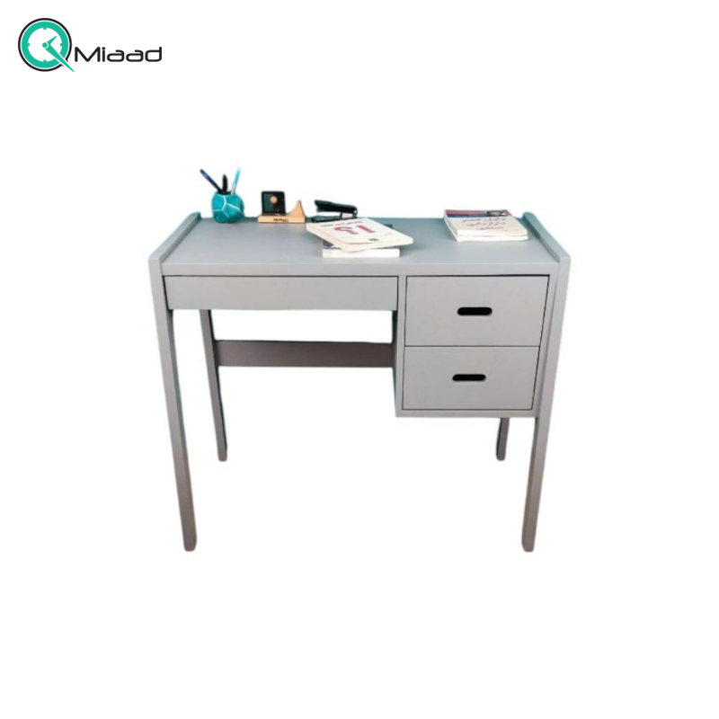 میز تحریر چوبی مدل MI04030 رنگ طوسی