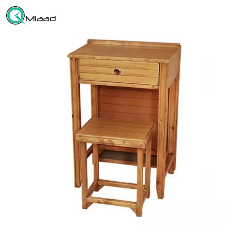 آینه و کنسول چوبی آرایشی کد MI20010، سرویس چوبی آینه و کنسول، متریال مقاوم چوب و طراحی کلاسیک با طرح طبیعی چوب خرید میز کنارسالنی