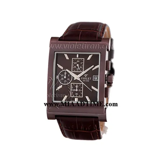 ساعت مچی مردانه بند چرمی