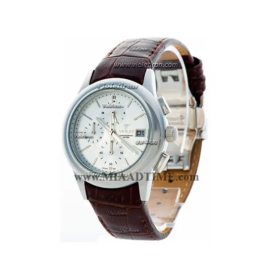 ساعت مچی زنانه ویولت بند چرم