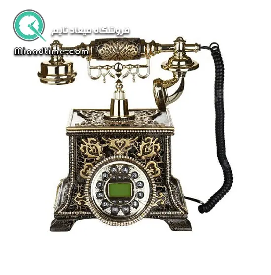 تلفن تزیینی سلطنتی آرنوس مدل 031E تلفن قدیمی دکوری