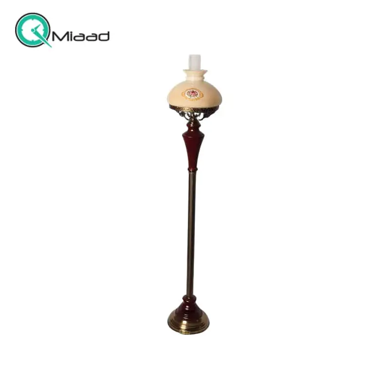 آباژور ایستاده چوبی گلدن گیفت طرح گردسوز مدل 518  آباژور