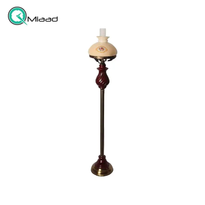 آباژور ایستاده چوبی طرح گردسوز مدل 519  آباژور