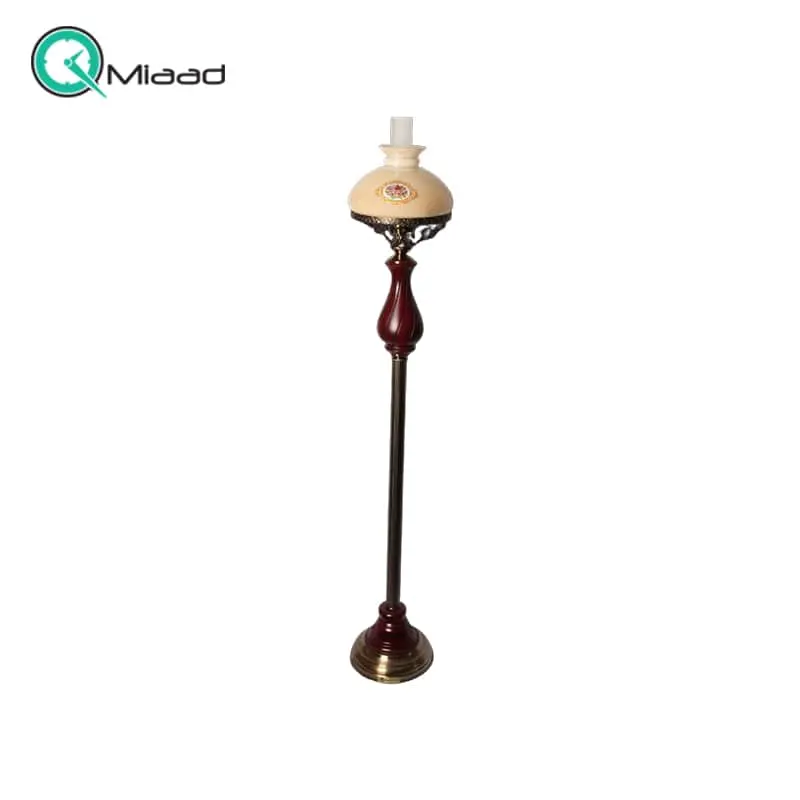 آباژور ایستاده چوبی طرح گردسوز مدل 521  آباژور