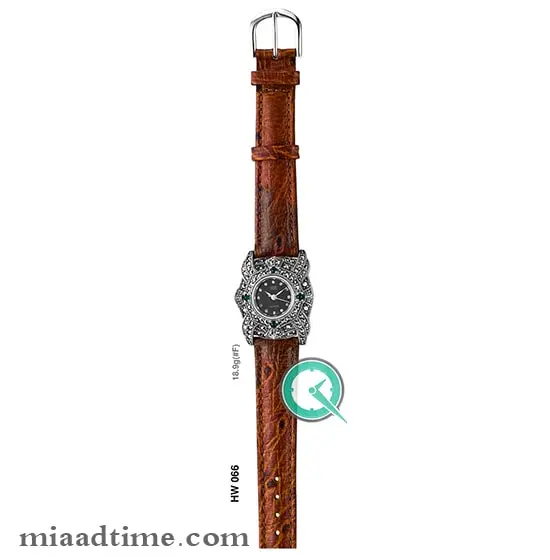 ساعت مچی زنانه نقره HF کد 066 ساعت