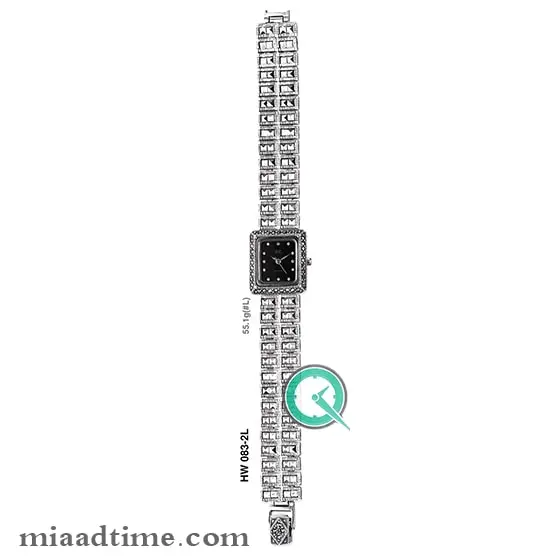 ساعت مچی زنانه نقره HF کد 083-2L ساعت