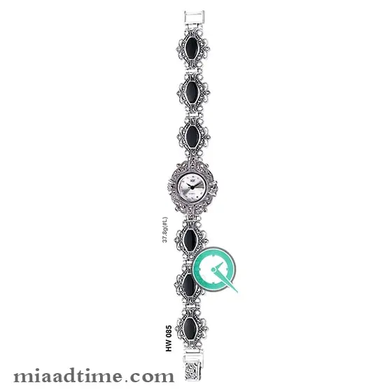 ساعت مچی زنانه نقره HF کد 085 ساعت