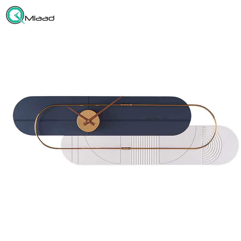 ساعت دیواری مدرن لاکوی کد WMC-1504 رنگ مشکی