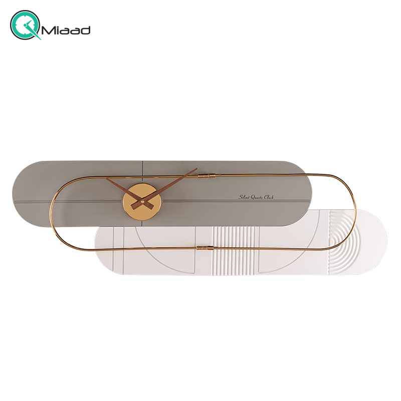 ساعت دیواری مدرن لاکوی کد WMC-1504 رنگ مشکی