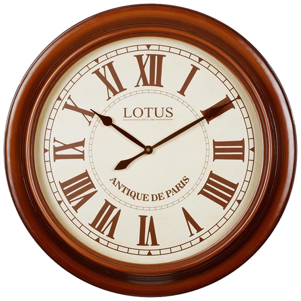 ساعت دیواری چوبی لوتوس مدل 581 و 582