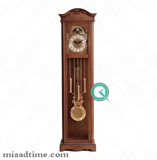 ساعت ایستاده لوتوس مدل کریستینا CRISTINA | چوبی گردویی | کد XL217-WA ساعت