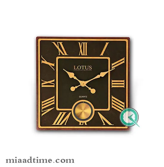 ساعت دیواری لوتوس سبک آمریکایی | کد MA3311-3 ساعت