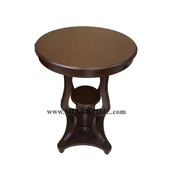میز کنار سالنی پایه فانوسی صفحه 80 کد 119 خرید میز تلفن گرام