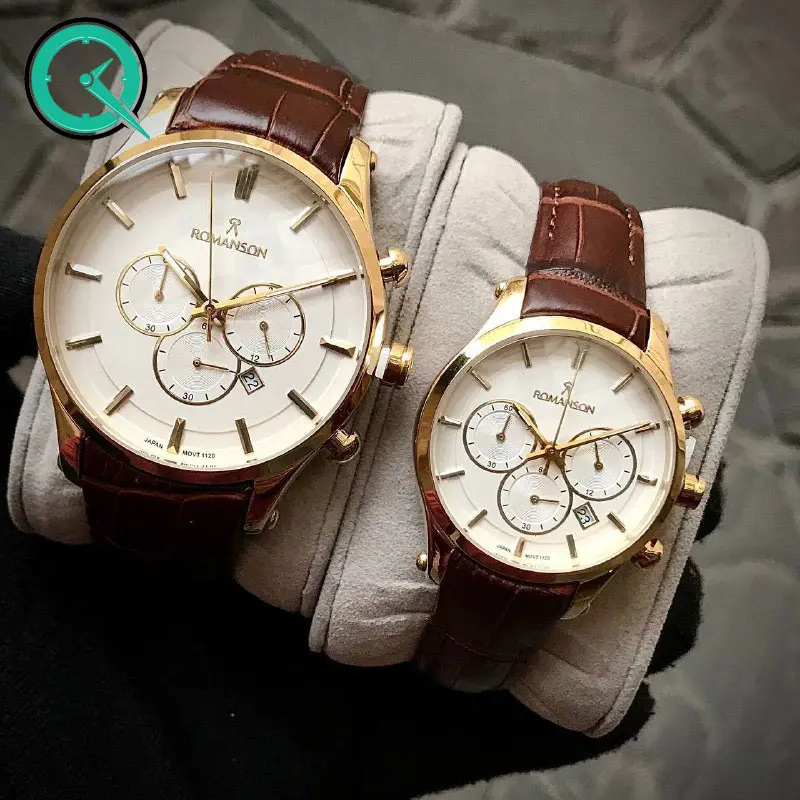 ساعت مچی ست رومانسون مدل 5264 طلایی ساعت مچی