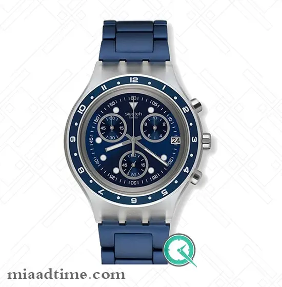 ساعت سواچ Swatch | اسپرت، کرنوگراف، رنگ آبی | کد SVCK4077AG ساعت