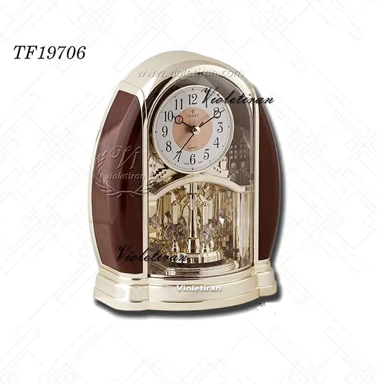 ساعت رومیزی دکوری ویولت، مدل TF19706 ساعت