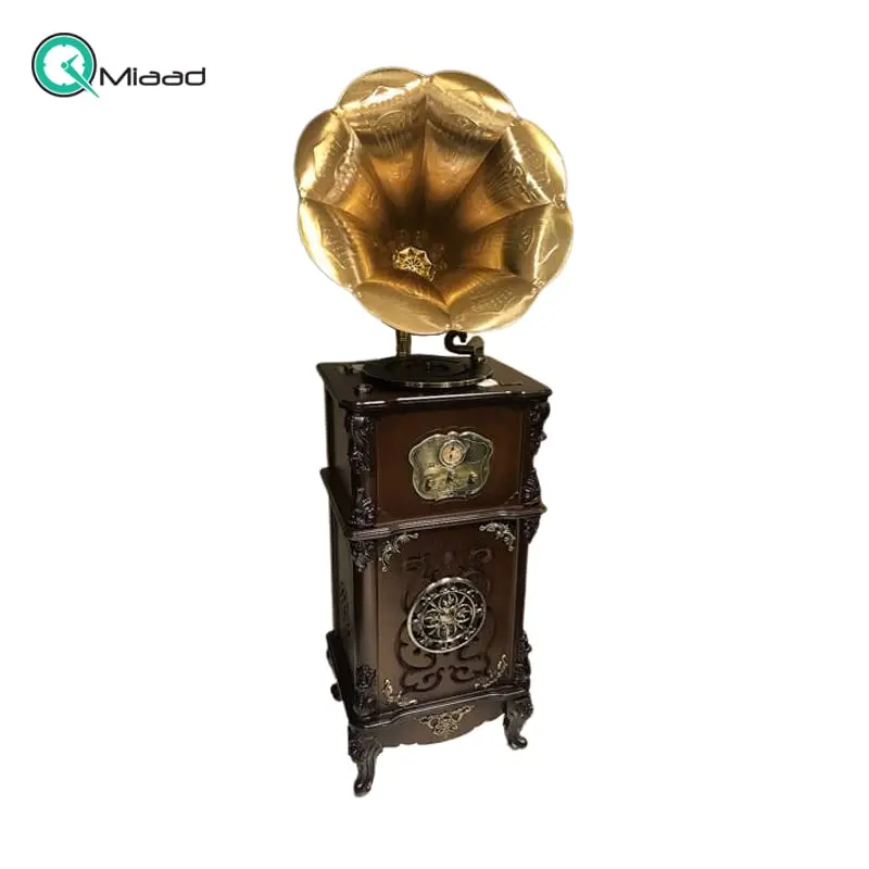 گرامافون ایستاده والتر پنج کاره مدل 101 شیپور بزرگ گرامافون