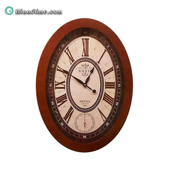 ساعت دیواری چوبی والتر مدل رویال ساعت دیواری لوکس با قیمت