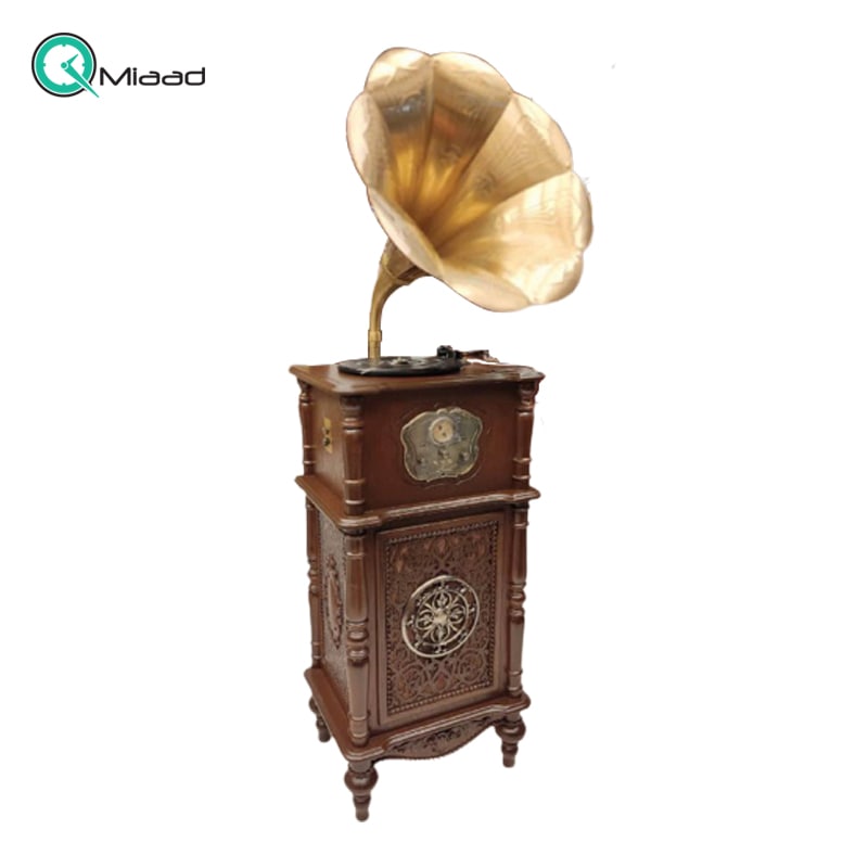 گرامافون ایستاده والتر پنج کاره مدل 3511 شیپور بزرگ گرامافون والتر