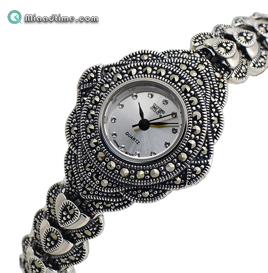 ساعت مچی زنانه نقره HF کد 007 HF