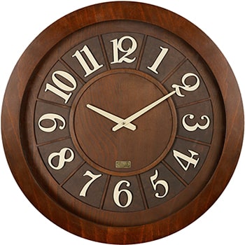 ساعت دیواری چوبی لوتوس مدل 9832