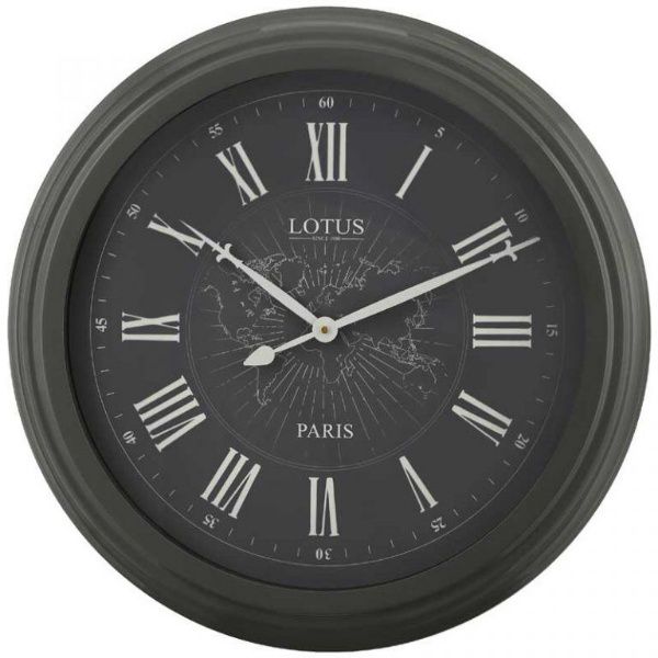 ساعت دیواری فلزی لوتوس مدل 16035