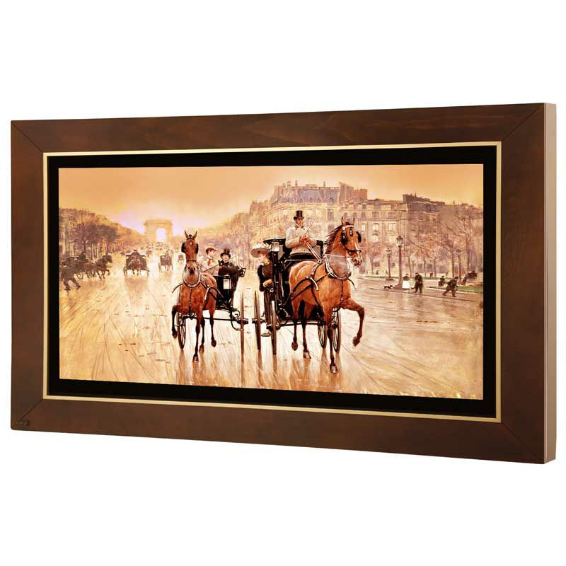 تابلو نقاشی چوبی لوتوس مدل شانزه لیزه کد FWB-F قیمت تابلو