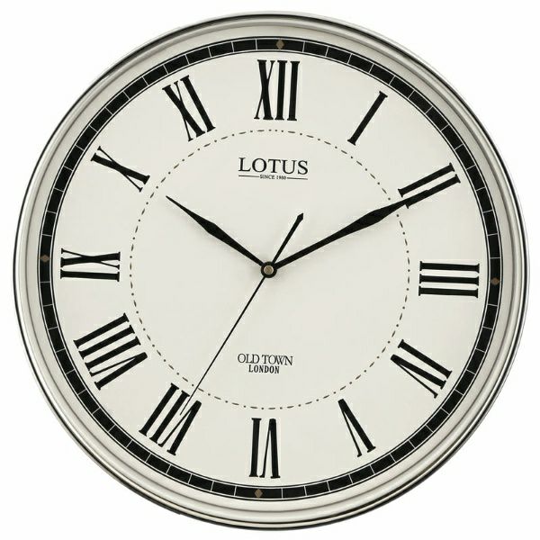 ساعت دیواری فلزی لوتوس مدل 7711