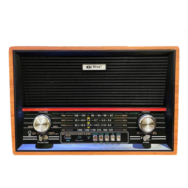 رادیو کلاسیک |رادیو فلش خور، بلوتوث قابل شارژ | مدل 2002