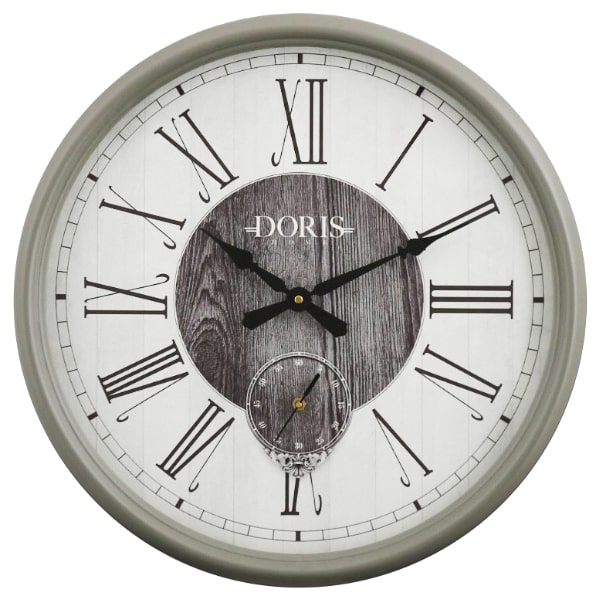 ساعت دیواری چوبی لوتوس مدل دوریس کد 20260