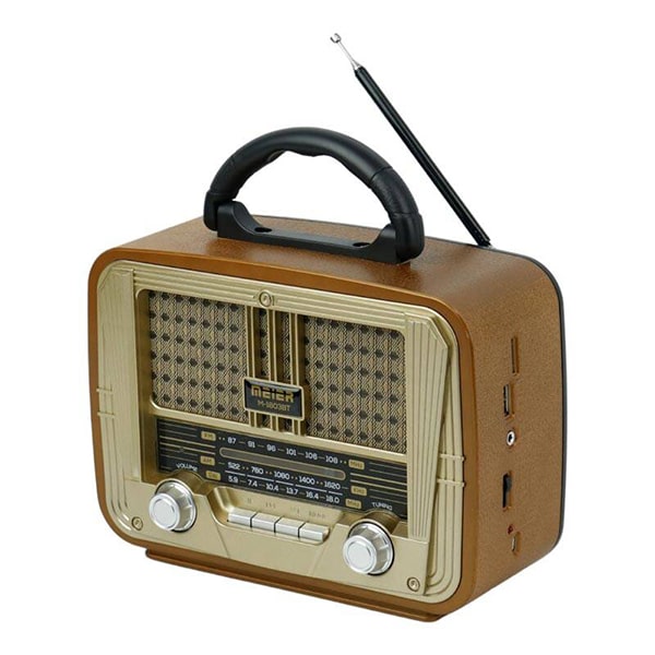 رادیو شارژی کلاسیک طرح چوب مدل 1803