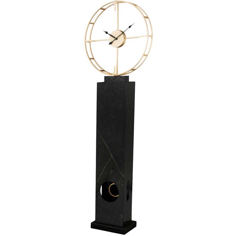 ساعت ایستاده و کنار سالنی لوتوس مدل 14140 مشکی ساعت ایستاده جدید